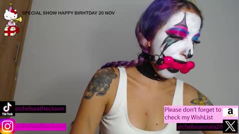 Snapshot of eloise_brown_ chatting on 12, 11, 2025 Chelsea Please help me to reach 100 thumbs up online show from 12, 11, 2025