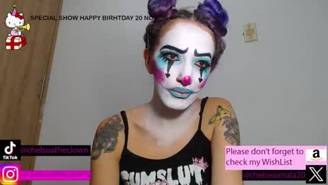 Snapshot of eloise_brown_ chatting on 17, 11, 2025 Chelsea Please help me to reach 100 thumbs up online show from 17, 11, 2025