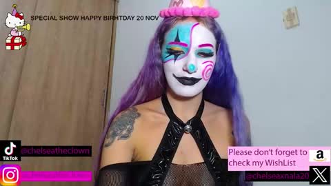Snapshot of eloise_brown_ chatting on 18, 11, 2025 Chelsea Please help me to reach 100 thumbs up online show from 18, 11, 2025