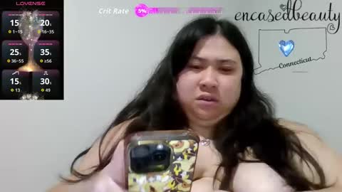 Snapshot of encasedbeauty chatting on 21, 12, 2025 Ela online show from 21, 12, 2025