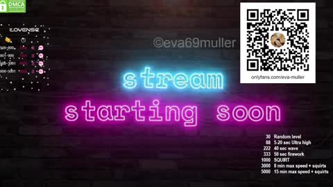 Eva  next show  8pm CEST AMST online show from 19, 12, 2024