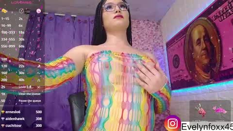 evelyn Foxx new account online show from 22, 2, 2025