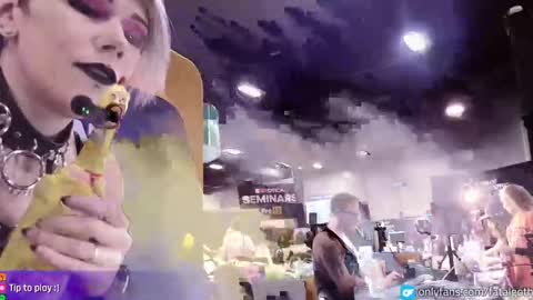 Snapshot of fatalgoth chatting on 24, 10, 2025 Lily Waifu online show from 24, 10, 2025