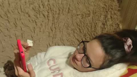 Snapshot of flowercandydoll13 chatting on 18, 1, 2025 say meow and send tip  online show from 18, 1, 2025