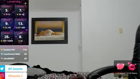 Snapshot of franchesca_lussuria chatting on 21, 1, 2025 franchesca lussuria online show from 21, 1, 2025