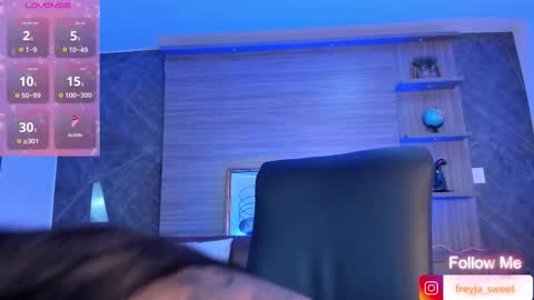 Freyja Sweet online show from 8, 11, 2025