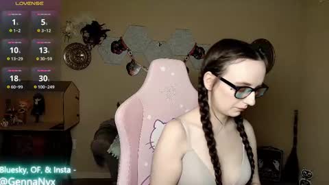 Genna Nyx online show from 23, 10, 2025