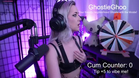 Ghostie online show from 3, 4, 2026