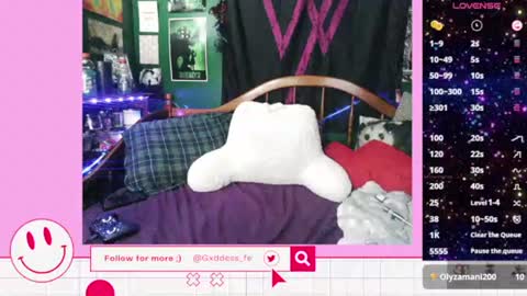 Snapshot of gxddess_fe chatting on 28, 12, 2024 Goddess Fe online show from 28, 12, 2024