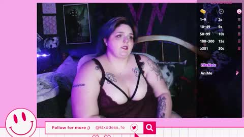 Snapshot of gxddess_fe chatting on 29, 1, 2025 Goddess Fe online show from 29, 1, 2025