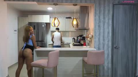 Alice Ariel Bella Fran and Stiven online show from 23, 2, 2025