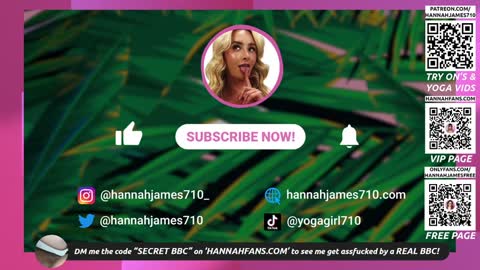 Snapshot of hannahjames710 chatting on 22, 1, 2025 Hannah James online show from 22, 1, 2025