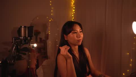 Snapshot of hanymel chatting on 7, 12, 2024 Mizi online show from 7, 12, 2024