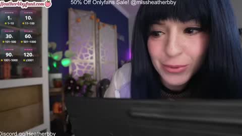 Snapshot of heatherbby chatting on 26, 10, 2025 Heather online show from 26, 10, 2025