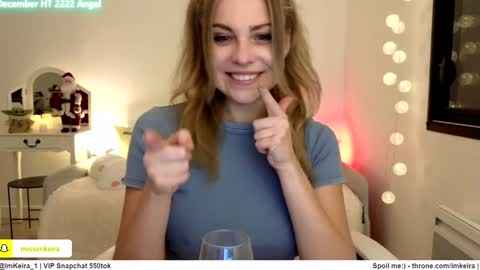 Snapshot of imkeira chatting on 18, 12, 2024 ImKeira online show from 18, 12, 2024