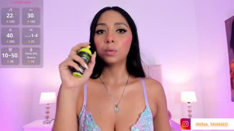 Snapshot of irinatanned chatting on 31, 1, 2025 IRINA online show from 31, 1, 2025