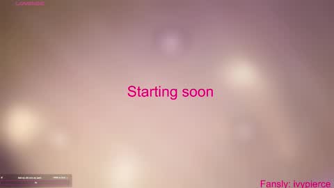 Snapshot of ivyy_pierce chatting on 9, 10, 2025 Ivy Pierce online show from 9, 10, 2025