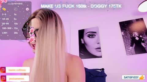 Snapshot of jessicameron chatting on 23, 2, 2025 JESSI AND NAOMI online show from 23, 2, 2025