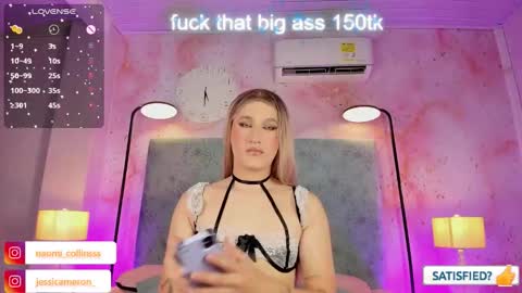 Snapshot of jessicameron chatting on 9, 11, 2025 JESSI AND NAOMI online show from 9, 11, 2025