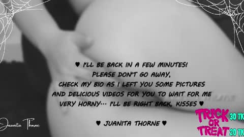  JUANITA THORNE 2 online show from 26, 10, 2025