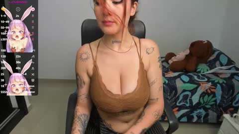 Snapshot of kiara_and_evelyn chatting on 23, 2, 2025 Evelyn online show from 23, 2, 2025