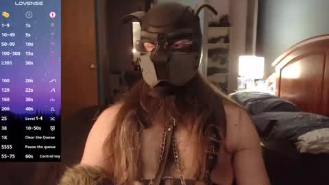 kinkywolf87 online show from 17, 12, 2024