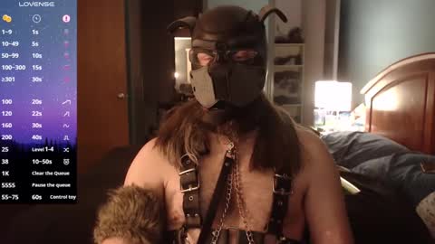 kinkywolf87 online show from 12, 1, 2025