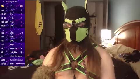 kinkywolf87 online show from 22, 9, 2025