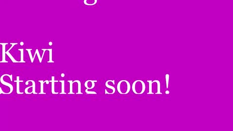 Kiwi online show from 9, 1, 2026