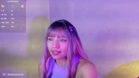 Snapshot of komatsu_ chatting on 21, 2, 2026 Komatsu Lilith online show from 21, 2, 2026