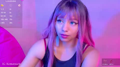 Snapshot of komatsu_ chatting on 21, 3, 2026 Komatsu Lilith online show from 21, 3, 2026