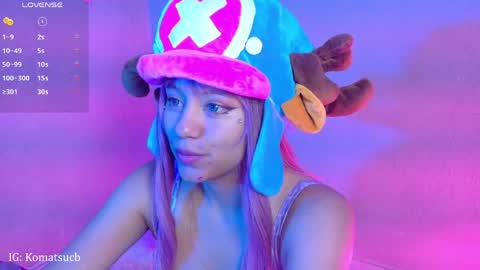 Snapshot of komatsu_ chatting on 27, 3, 2026 Komatsu Lilith online show from 27, 3, 2026