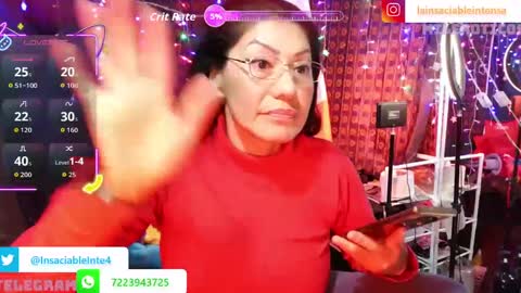 lainsaciableintensa online show from 12, 10, 2025