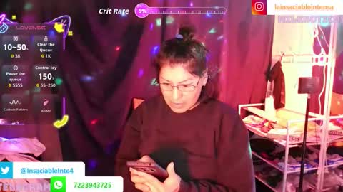 lainsaciableintensa online show from 22, 10, 2025