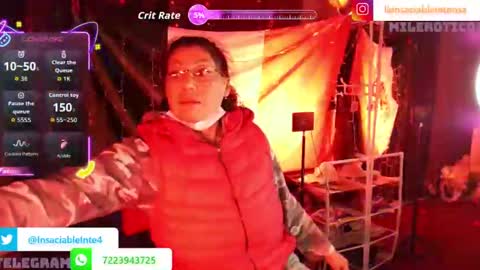 lainsaciableintensa online show from 12, 11, 2025