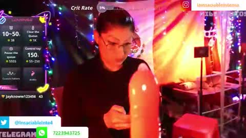 lainsaciableintensa online show from 15, 11, 2025