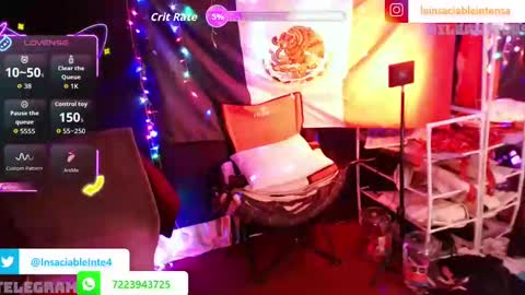 lainsaciableintensa online show from 23, 11, 2025