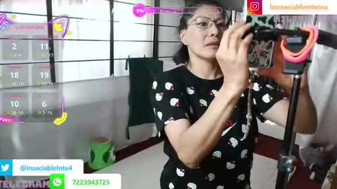 lainsaciableintensa online show from 23, 11, 2025