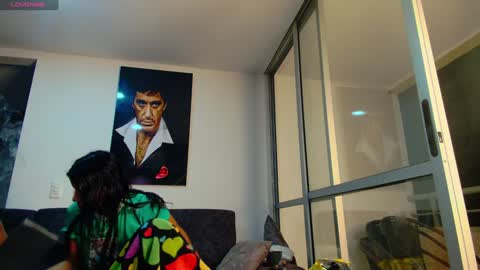 Snapshot of latin_couple77 chatting on 18, 1, 2025 Sara y Andy online show from 18, 1, 2025