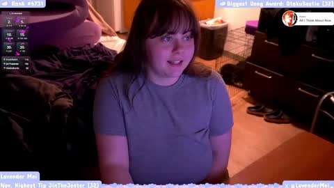 Snapshot of lavendermei chatting on 6, 11, 2025 LavenderMei online show from 6, 11, 2025