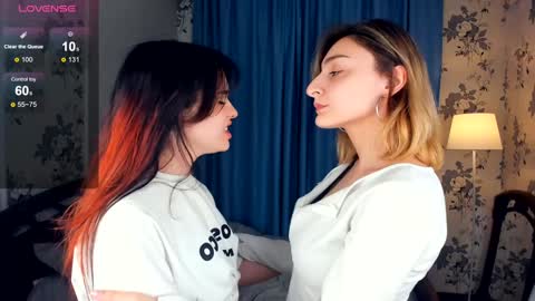 Hey hey our name is Mia  Elfy Lovense is active time to play   PVT IS OPEN  online show from 25, 12, 2024