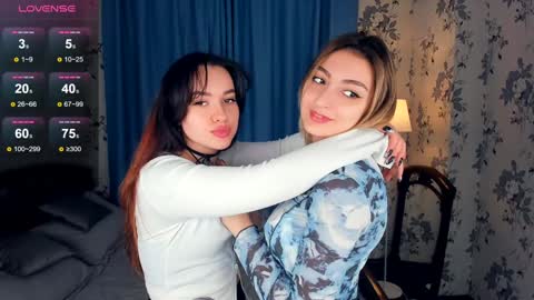 Hey hey our name is Mia  Elfy Lovense is active time to play   PVT IS OPEN  online show from 30, 12, 2024