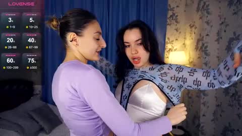 Hey hey our name is Mia  Elfy Lovense is active time to play   PVT IS OPEN  online show from 12, 2, 2025