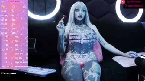 Snapshot of lilithlevis chatting on 23, 9, 2025 Tifon Mary - Indepent model online show from 23, 9, 2025