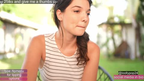 Snapshot of loollypop24 chatting on 26, 11, 2025 Chaturbatexxjessica online show from 26, 11, 2025