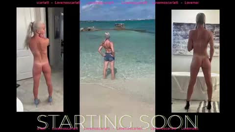 Snapshot of lovemoscarlett chatting on 9, 1, 2025 Scarlett online show from 9, 1, 2025