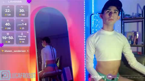 Snapshot of luca_frost chatting on 10, 11, 2025 Luca online show from 10, 11, 2025