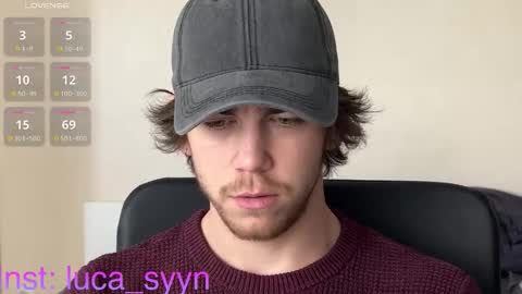 Snapshot of luca_syn chatting on 19, 10, 2025 Luca S online show from 19, 10, 2025