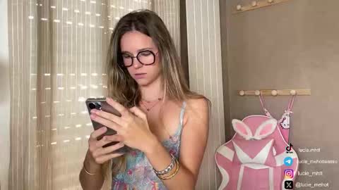Lucie hot follow me on  online show from 16, 9, 2025