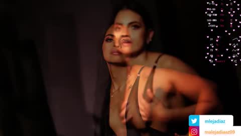 Maleja Diaz online show from 15, 10, 2025